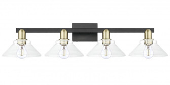 Orwell - 4 Light - 35 inch - Black Antique Brass - Bath Vanity Light (3442|716-4W-BAB-G132)