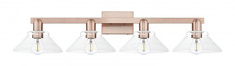 Orwell - 4 Light - 35 inch - Antique Copper - Bath Vanity Light (3442|716-4W-AC-G132)