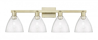 Bristol - 4 Light - 35 inch - Antique Brass - Bath Vanity Light (3442|716-4W-AB-GBD-754)