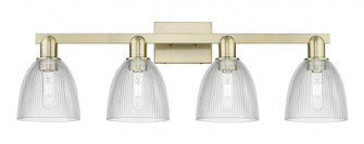 Castile - 4 Light - 33 inch - Antique Brass - Bath Vanity Light (3442|716-4W-AB-G382)