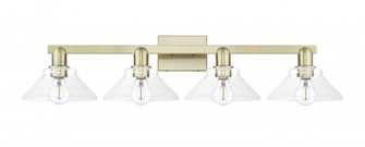 Orwell - 4 Light - 35 inch - Antique Brass - Bath Vanity Light (3442|716-4W-AB-G132)