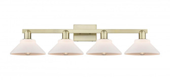 Orwell - 4 Light - 35 inch - Antique Brass - Bath Vanity Light (3442|716-4W-AB-G131)