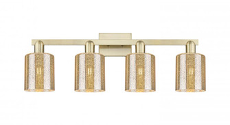 Cobbleskill - 4 Light - 32 inch - Antique Brass - Bath Vanity Light (3442|716-4W-AB-G116)