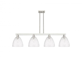 Bristol - 4 Light - 52 inch - Brushed Satin Nickel - Stem hung - Island Light (3442|716-4I-SN-GBD-94)