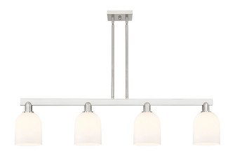 Bella - 4 Light - 48 inch - Brushed Satin Nickel - Stem hung - Island Light (3442|716-4I-SN-G558-6GWH)