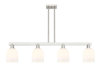 Bella - 4 Light - 48 inch - Brushed Satin Nickel - Stem hung - Island Light (3442|716-4I-SN-G558-6GWH)