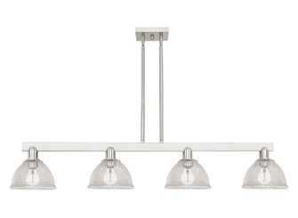 Arietta - 4 Light - 51 inch - Brushed Satin Nickel - Stem hung - Island Light (3442|716-4I-SN-G422)