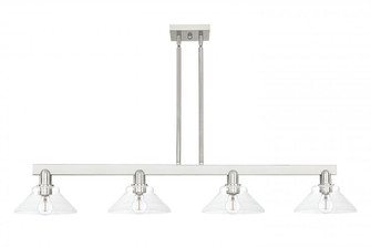 Orwell - 4 Light - 51 inch - Brushed Satin Nickel - Stem hung - Island Light (3442|716-4I-SN-G132)