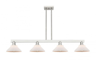 Orwell - 4 Light - 51 inch - Brushed Satin Nickel - Stem hung - Island Light (3442|716-4I-SN-G131)