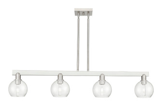 Athens - 4 Light - 49 inch - Brushed Satin Nickel - Stem hung - Island Light (3442|716-4I-SN-G124-6)