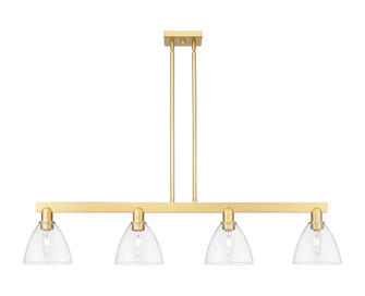 Bristol - 4 Light - 50 inch - Satin Gold - Stem hung - Island Light (3442|716-4I-SG-GBD-752)