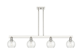 Athens - 4 Light - 49 inch - Polished Nickel - Stem hung - Island Light (3442|716-4I-PN-G124-6)