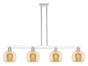 Athens - 4 Light - 51 inch - Polished Chrome - Stem hung - Island Light (3442|716-4I-PC-G128-8)