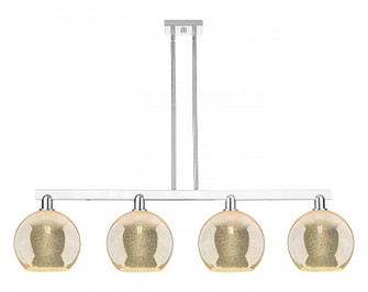 Athens - 4 Light - 53 inch - Polished Chrome - Stem hung - Island Light (3442|716-4I-PC-G128-10)
