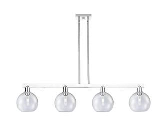 Athens - 4 Light - 51 inch - Polished Chrome - Stem hung - Island Light (3442|716-4I-PC-G124-8)
