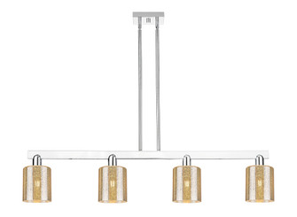 Cobbleskill - 4 Light - 48 inch - Polished Chrome - Stem hung - Island Light (3442|716-4I-PC-G116)