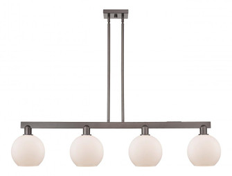 Athens - 4 Light - 51 inch - Oil Rubbed Bronze - Stem hung - Island Light (3442|716-4I-OB-G121-8)