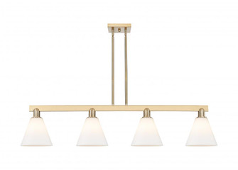Berkshire Glass - 4 Light - 51 inch - Champagne Bronze - Stem hung - Island Light (3442|716-4I-CB-GBC-81)
