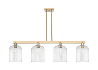 Bridal Veil - 4 Light - 51 inch - Champagne Bronze - Stem hung - Island Light (3442|716-4I-CB-G559-8CL)