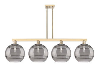 Rochester - 4 Light - 55 inch - Champagne Bronze - Stem hung - Island Light (3442|716-4I-CB-G556-12SM)