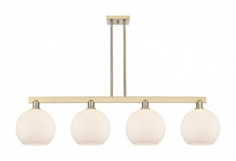 Athens - 4 Light - 53 inch - Champagne Bronze - Stem hung - Island Light (3442|716-4I-CB-G121-10)