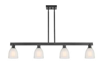 Brookfield - 4 Light - 49 inch - Matte Black - Stem hung - Island Light (3442|716-4I-BK-G441)