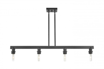 Arcadia - 4 Light - 46 inch - Matte Black - Linear Pendant (3442|716-4I-BK)