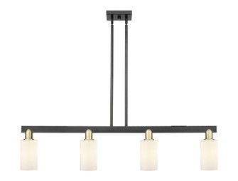 Clymer - 4 Light - 47 inch - Black Antique Brass - Stem hung - Island Light (3442|716-4I-BAB-G801)