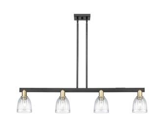 Brookfield - 4 Light - 49 inch - Black Antique Brass - Stem hung - Island Light (3442|716-4I-BAB-G442)