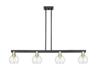 Athens - 4 Light - 49 inch - Black Antique Brass - Stem hung - Island Light (3442|716-4I-BAB-G122-6)