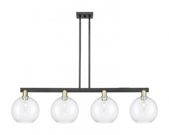 Athens - 4 Light - 53 inch - Black Antique Brass - Stem hung - Island Light (3442|716-4I-BAB-G122-10)
