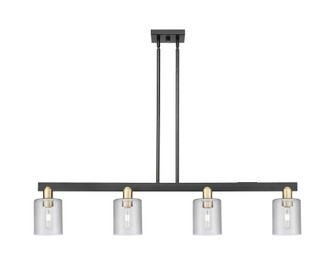 Cobbleskill - 4 Light - 48 inch - Black Antique Brass - Stem hung - Island Light (3442|716-4I-BAB-G112)