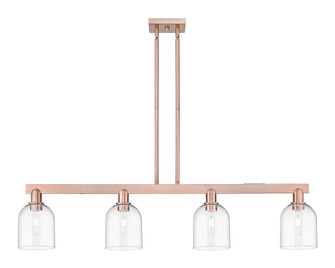 Bella - 4 Light - 48 inch - Antique Copper - Stem hung - Island Light (3442|716-4I-AC-G558-6CL)