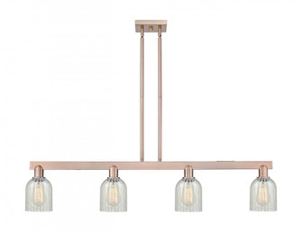 Caledonia - 4 Light - 48 inch - Antique Copper - Stem hung - Island Light (3442|716-4I-AC-G2511)