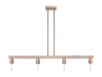 Arcadia - 4 Light - 46 inch - Antique Brass - Linear Pendant (3442|716-4I-AC)