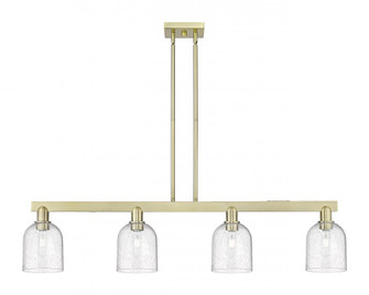 Bella - 4 Light - 48 inch - Antique Brass - Stem hung - Island Light (3442|716-4I-AB-G558-6SDY)