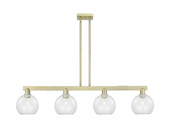 Athens - 4 Light - 51 inch - Antique Brass - Stem hung - Island Light (3442|716-4I-AB-G122-8)
