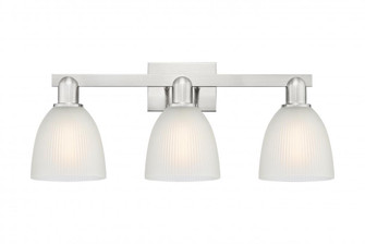 Castile - 3 Light - 25 inch - Brushed Satin Nickel - Bath Vanity Light (3442|716-3W-SN-G381)