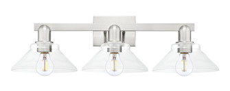 Orwell - 3 Light - 27 inch - Brushed Satin Nickel - Bath Vanity Light (3442|716-3W-SN-G132)