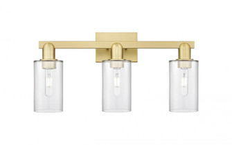 Clymer - 3 Light - 23 inch - Satin Gold - Bath Vanity Light (3442|716-3W-SG-G802)
