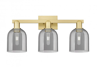 Bella - 3 Light - 25 inch - Satin Gold - Bath Vanity Light (3442|716-3W-SG-G558-6SM)