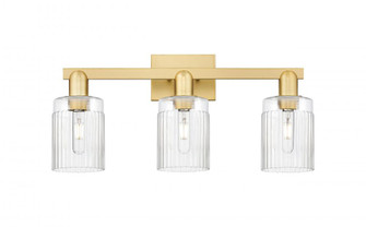 Hadley - 3 Light - 24 inch - Satin Gold - Bath Vanity Light (3442|716-3W-SG-G342)