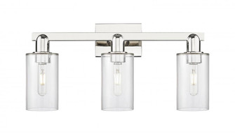 Clymer - 3 Light - 23 inch - Polished Nickel - Bath Vanity Light (3442|716-3W-PN-G802)