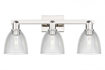 Castile - 3 Light - 25 inch - Polished Nickel - Bath Vanity Light (3442|716-3W-PN-G382)