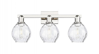 Waverly - 3 Light - 25 inch - Polished Nickel - Bath Vanity Light (3442|716-3W-PN-G362)