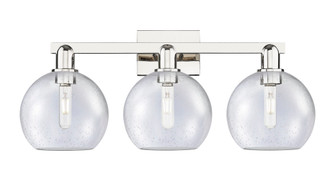 Athens - 3 Light - 27 inch - Polished Nickel - Bath Vanity Light (3442|716-3W-PN-G124-8)