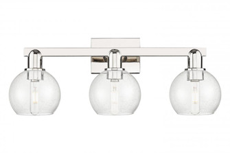 Athens - 3 Light - 25 inch - Polished Nickel - Bath Vanity Light (3442|716-3W-PN-G124-6)