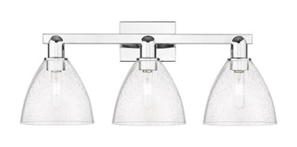 Bristol - 3 Light - 27 inch - Polished Chrome - Bath Vanity Light (3442|716-3W-PC-GBD-754)