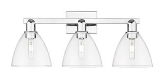 Bristol - 3 Light - 27 inch - Polished Chrome - Bath Vanity Light (3442|716-3W-PC-GBD-752)