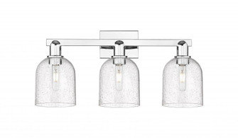 Bella - 3 Light - 25 inch - Polished Chrome - Bath Vanity Light (3442|716-3W-PC-G558-6SDY)